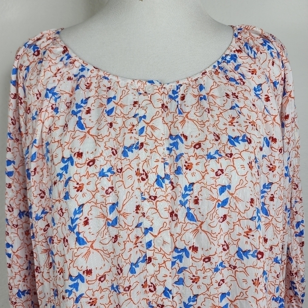PLUS‎ SIZE XL COLLECTIVE CONCEPTS FLORAL DRESS NWT FALL WINTER SPRING - Picture 6 of 16
